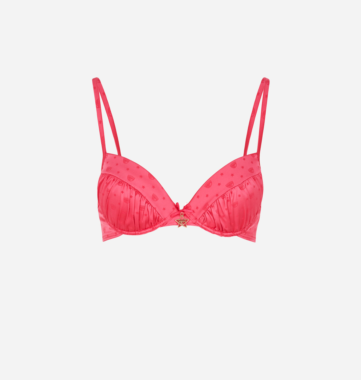 Satin Eyestar Balconette Bra