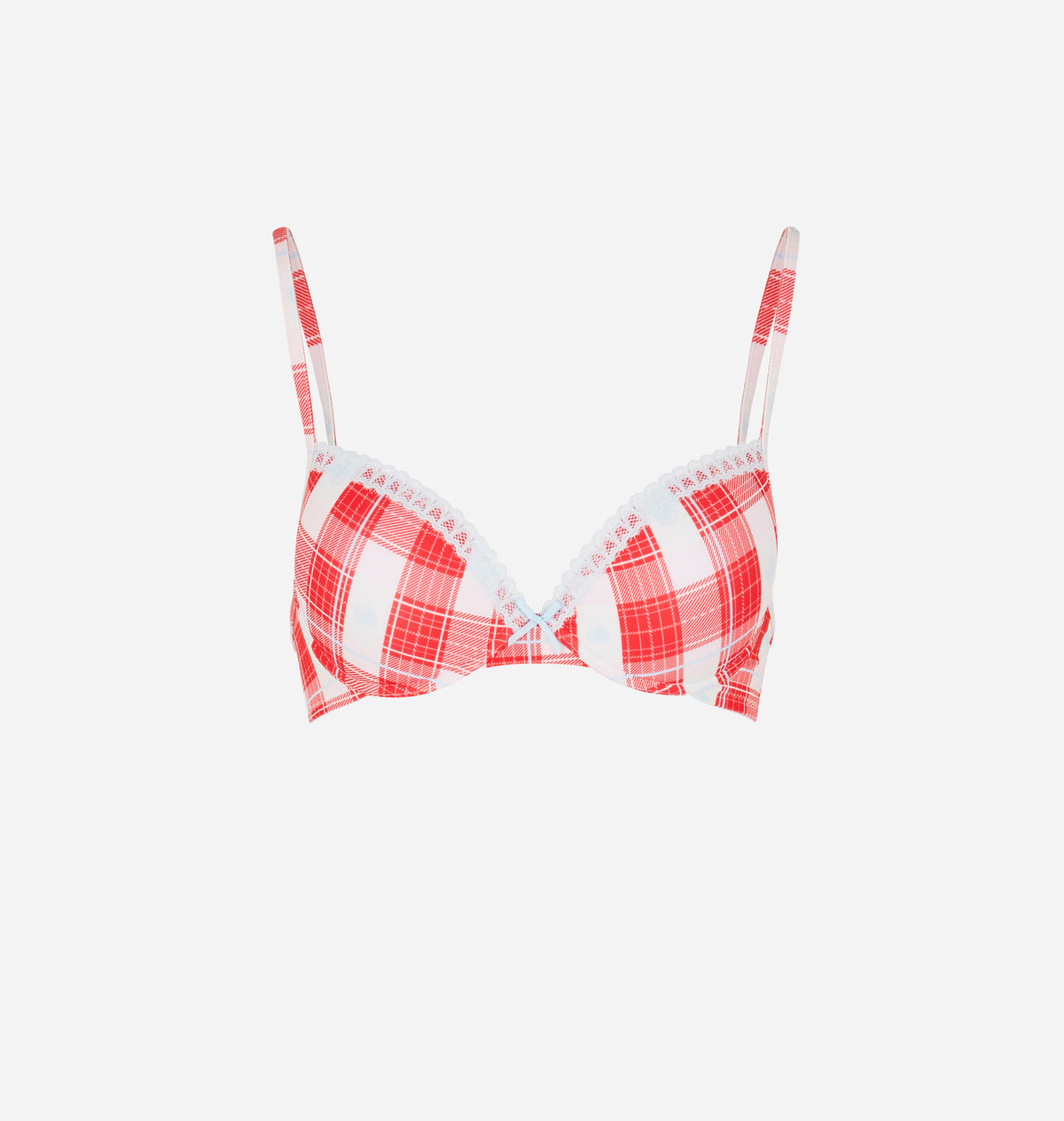 Tartan Balconette Bra