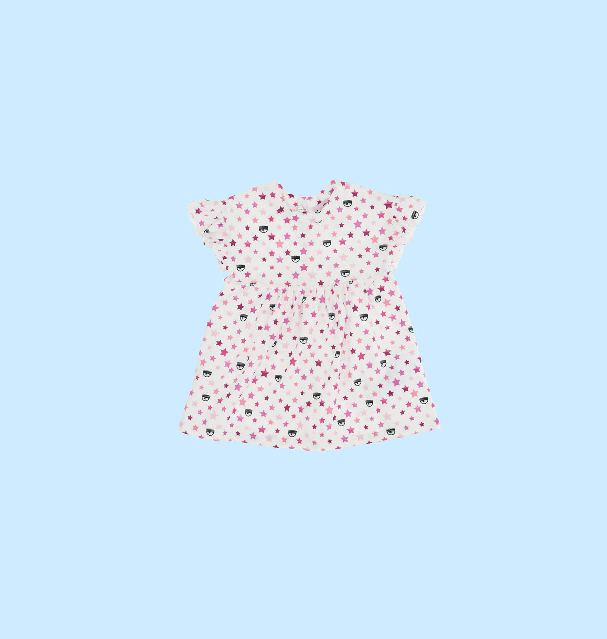 EYE STAR RAINBOW MINI DRESS