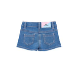 EYE STAR ALL-OVER DENIM SHORTS