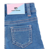 EYE STAR ALL-OVER DENIM SHORTS