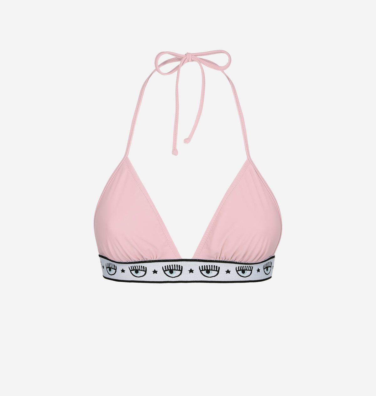 Maxi Logomania Bikini Top