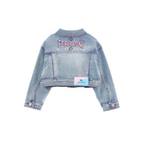 FERRAGNI STRETCH DENIM JACKET