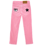 EYE STAR VELVET TROUSERS