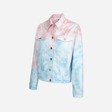 TIE DYE JEANS JACKET
