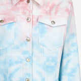 TIE DYE JEANS JACKET