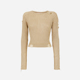 CF GALAXY DESTROYED SWEATER