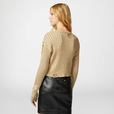 CF GALAXY DESTROYED SWEATER