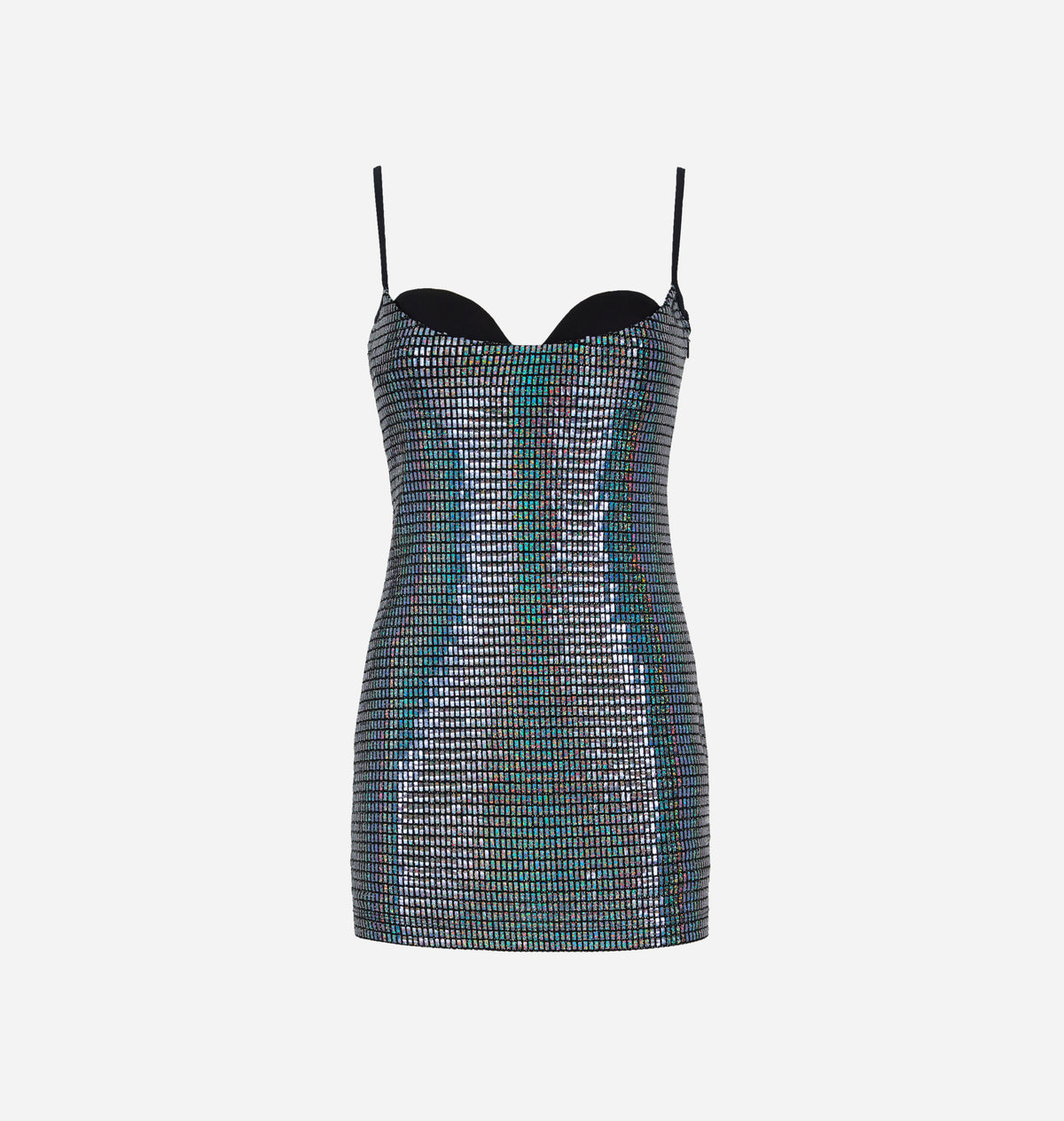 MIRROR PARTY SLIP DRESS