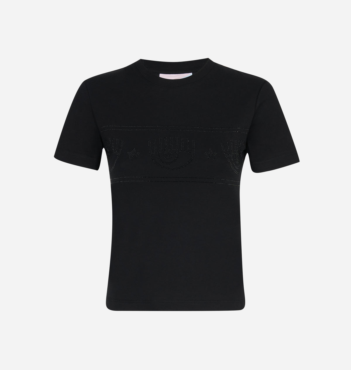 MAXI LOGOMANIA RHINESTONE T-SHIRT