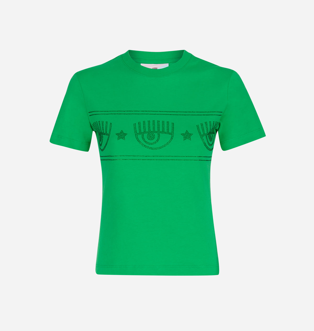 MAXI LOGOMANIA RHINESTONE T-SHIRT