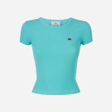 RIBBED JERSEY T-SHIRT