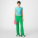 RIBBED JERSEY T-SHIRT