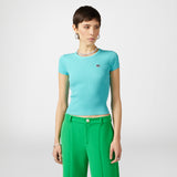 RIBBED JERSEY T-SHIRT