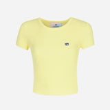 RIBBED JERSEY T-SHIRT