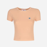 RIBBED JERSEY T-SHIRT