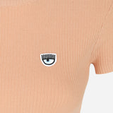 RIBBED JERSEY T-SHIRT