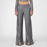 LUREX UNIFORM TROUSERS