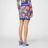 FLOWERS MINISKIRT