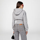 CORSET JERSEY SWEATSHIRT