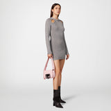 ICONIC LOGO LUREX DRESS