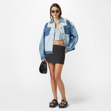 ALLOVER RHINESTONE SKIRT