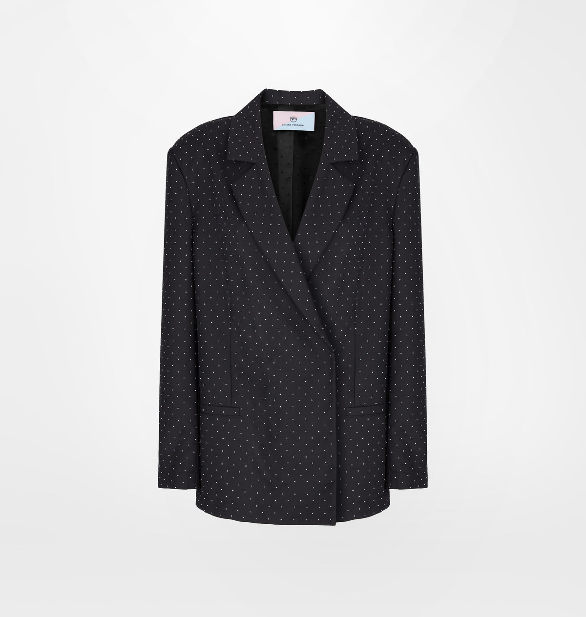 ALLOVER RHINESTONE JACKET