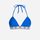 MAXI LOGOMANIA BIKINI TOP