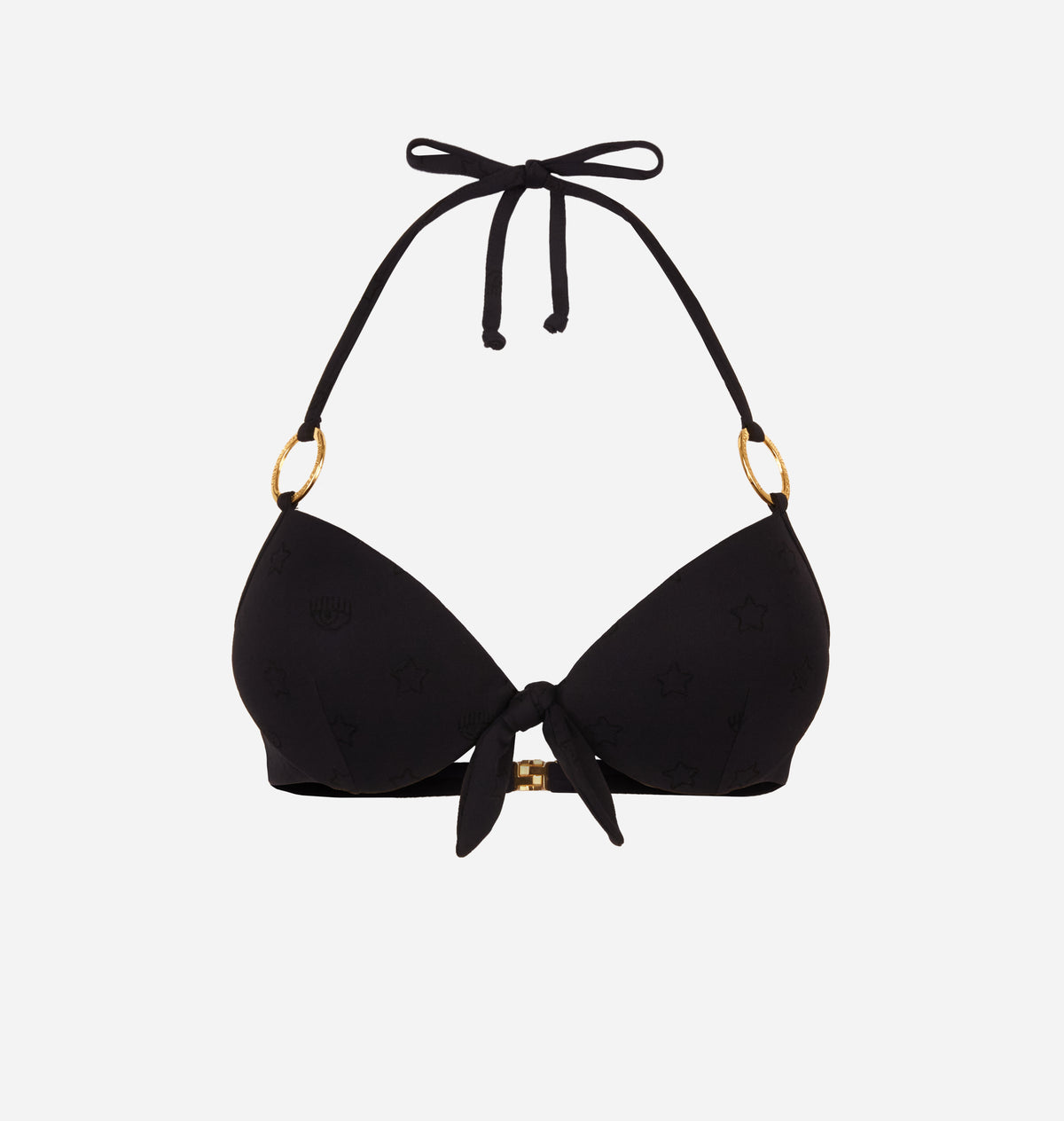 EYE STAR ALL-OVER PUSH-UP BIKINI TOP