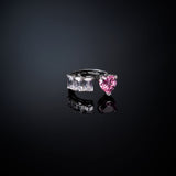 PINK HEART RING OPEN