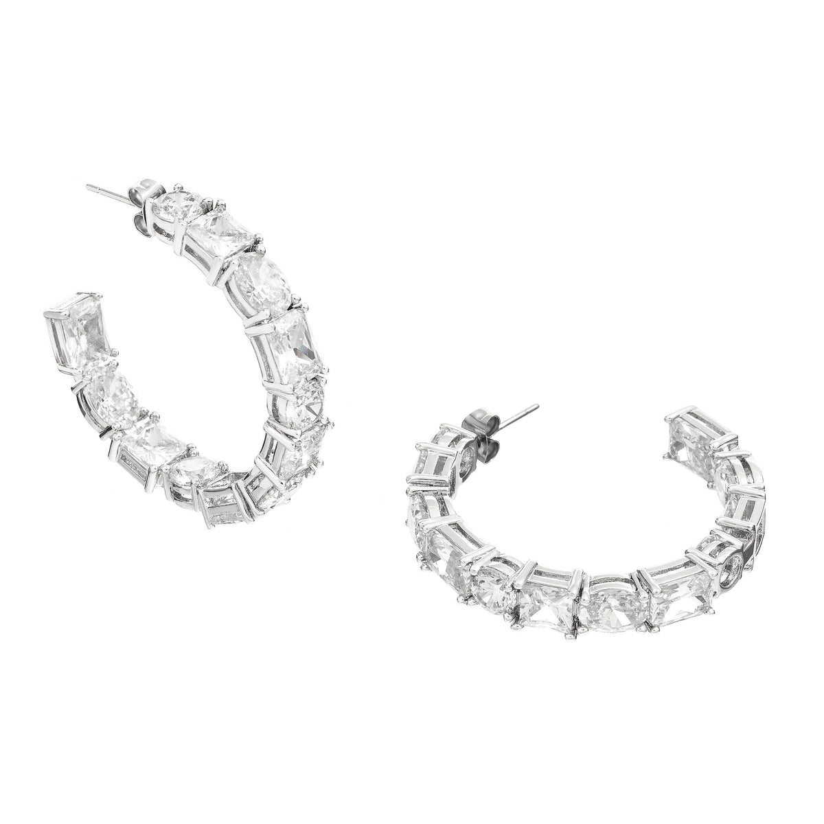 PRINCESS HOOP EARRINGS