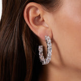 PRINCESS HOOP EARRINGS